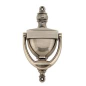 Heurtoir de porte fini nickel antique, 3 1/8