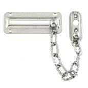 Taymor Chain Door Guard - Steel - Satin Chrome - 3 9/16-in