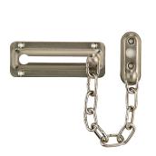 Taymor Chain Door Guard - Metal - Satin Nickel - 3 9/16-in