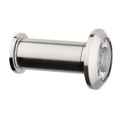 Taymor Peeping Hole Door Viewer - Satin Nickel - 180° Visual Angle - 1 3/8-in to 2 1/8-in Door Thickness