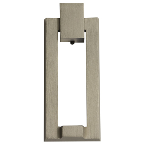 Taymor Modern Knocker Door - 2 1/4-in x 5 1/2-in x 7/8-in - Satin Nickel