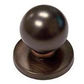 Bi-Fold Door Knob with Backplate - Oil Rubbed Bronze