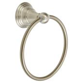 Towel Holder - "Belcarra" Towel Ring - Satin Nickel