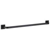 Taymor Allusion Towel Bar - Matte Black - Zinc - 24-in L