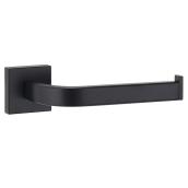 Taymor Allusion Paper Holder - Zinc and Stainless Steel - Matte Black - Concealed Screw Mount
