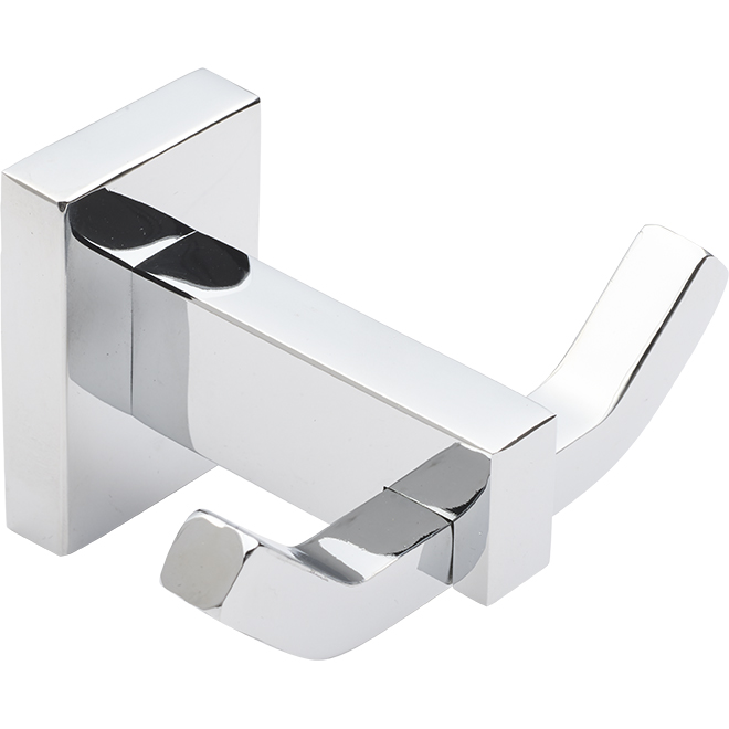 Delta Porter Collection Double Robe Hook, Polished Chrome