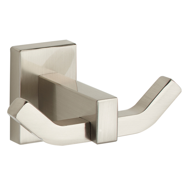 Taymor Arctic Fox Robe Hook - Satin Nickel - Hardware Included - 1-in H 