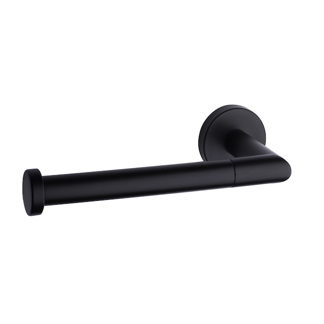 Taymor Astral Euro Black Metal Toilet Paper Holder