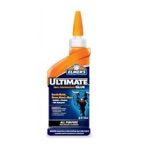 Elmer's Ultimate Polyurethane Glue - Yellow - Waterproof - Squeeze Bottle - 236-ml
