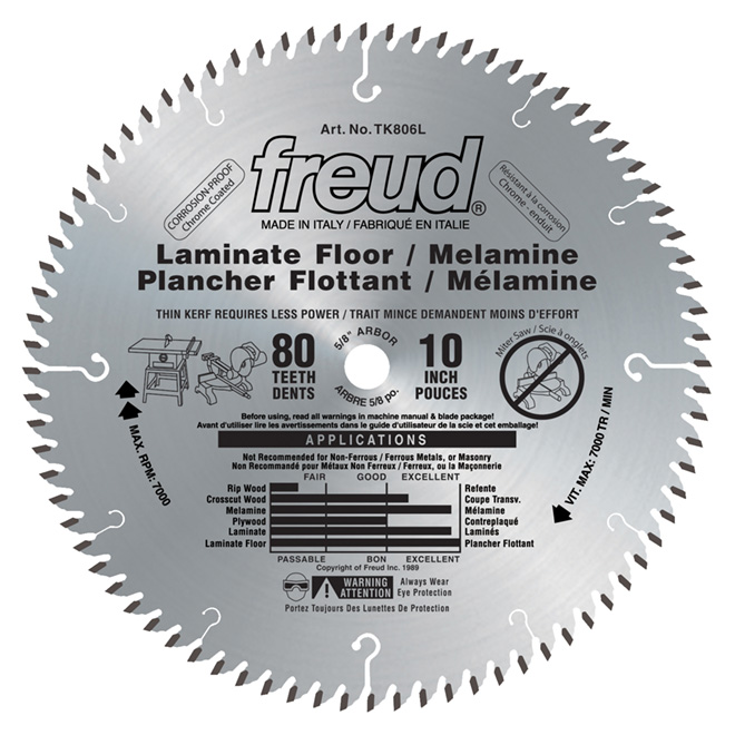 Freud Mitre Saw Blade Tk806l Rona