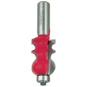 Freud Face Molding Router Bit - 15/16-in dia x 3 1/4-in L - 1 3/8-in Carbide Height - Decorative