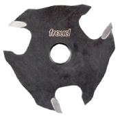 Freud 3-Wing Slot Cutter - 2-in Dia x 3/32-in H - 9/16-in D - 5/16-in Bore Dia - Carbide-Tipped - For Wood