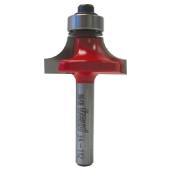 Freud Radius Rounding Over Router Bit - 1 1/4-in Dia x 2 3/16-in L - 1/4-in Shank - 1/2-in H Carbide