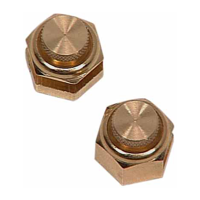 Johnson Stair Gauges - Brass - 2/Pack