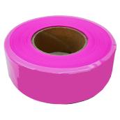 Johnson Flagging Tape in Bright Pink - 600-ft