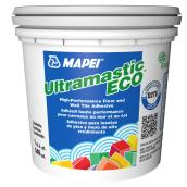 Mapei Ultramastic Eco Ceramic Floor and Wall Tile Adhesive - Acrylic - Mold and Mildew-Resistant - 946 mL
