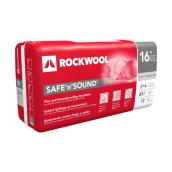 Isolant Safe'n'Sound par Rockwool jusqu'à 64  pi², 12/pqt