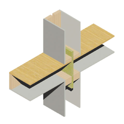 ROCKWOOL Safe 45 Semi-rigid, Firestopping Stone Wool Insulation, 1-in x 24-in x 48-in