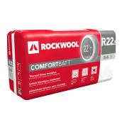 Isolant en laine de roche semi-rigide Comfortbatt de Rockwool, rétention thermique, certification Greenguard, R22,5