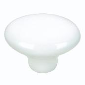 Bouton d'armoire champignon Richelieu blanc