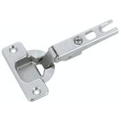 Richelieu Modul Overlay Self Closing Hinges - Nickel Finished - 100° Angle Opening - 10 Per Pack