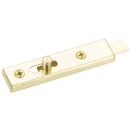 Straight Bolt - 70 mm - Brass