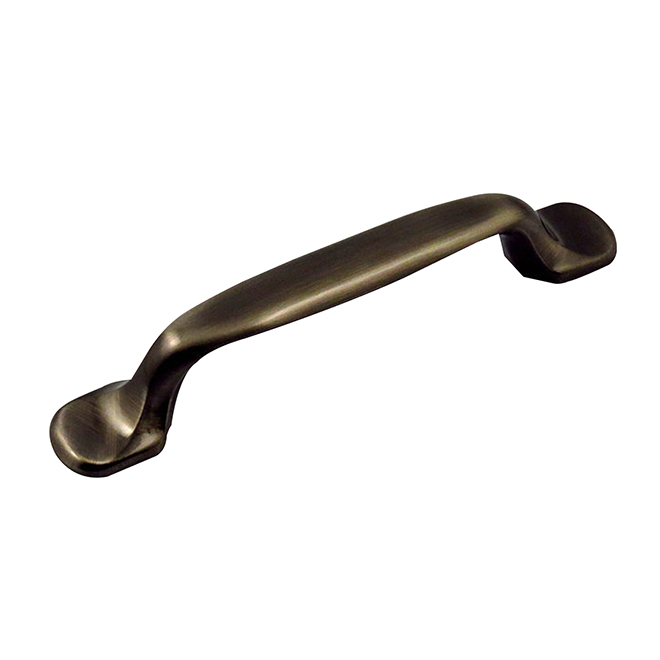Richelieu Village Arched Pull Handle - Traditional - 96-mm - Black Nickel