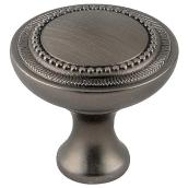 Boutons d'armoire Classique, nickel antique, 2/paquet