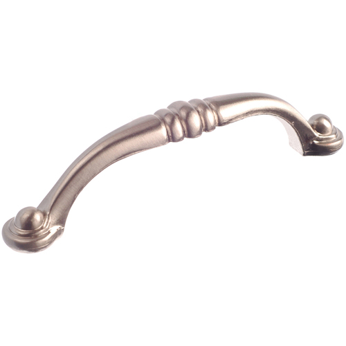 Richelieu Cabinet Handles Classic Brushed Nickel 10 Pack