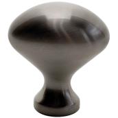 Richelieu Traditional Brushed Nickel Cabinet Knob - 10/Pack