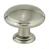 Richelieu Transitional Metal Knob - 30-mm - Brushed Nickel Finish