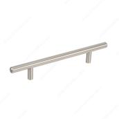 Richelieu Steel Pull Handle - Contemporary - 128-mm - Brushed Nickel