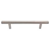 Richelieu Steel Pull Handle - Contemporary - 192-mm - Brushed Nickel