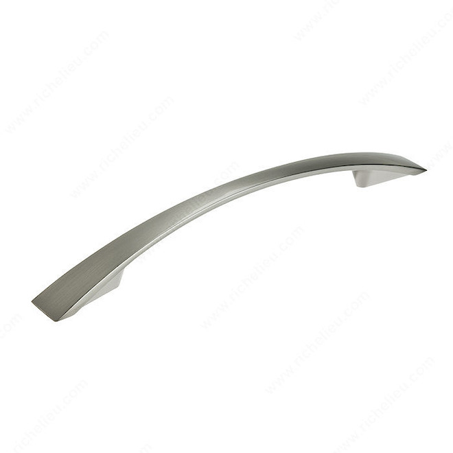 Richelieu Metal Pull Handle - Contemporary - 128-mm - Brushed Nickel