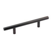 Richelieu Steel Pull Handle - Contemporary - 96-mm - Brushed Oil-Rubbed Bronze