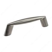 Richelieu Metal Pull Handle - Contemporary - 76-mm - Brushed Nickel