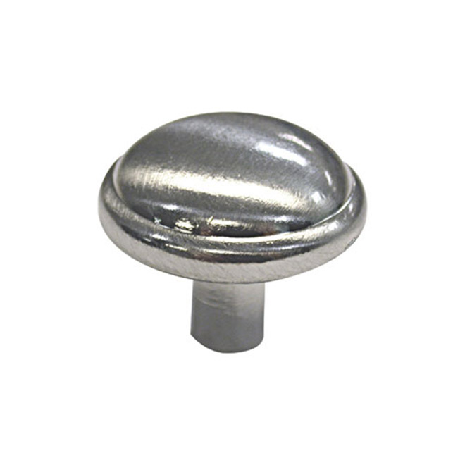 Richelieu Traditional Cabinet Knobs - Brushed Nickel - 1 7/64-in Dia - 10 Per Pack