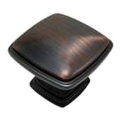 Richelieu Classic Cabinet Knob - 31-mm - Brushed Oil-Rubbed Bronze