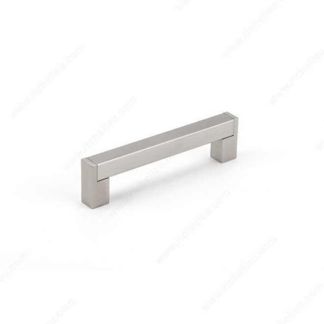 "Contemporary" Stainless Steel and Metal Handle Pull