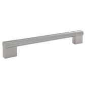 "Contemporary" Stainless Steel and Steel Handle Pull