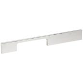 Richelieu Aluminum Rectangular Pull - Contemporary - Chrome - 1/4-in W x 9 9/16-in L x 1 1/16-in Projection