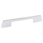 Richelieu Pull Handle - 10.16-in - Contemporary - Brushed Chrome