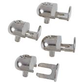Adjustable Glass Shelf Pins - 3/16" - 4-Pack