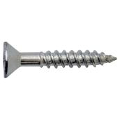 Richelieu Self-Tapping Flat Head Screws - Stainless Steel - #6 dia x 5/8-in L - #1 Square Drive - 10 Per Pack