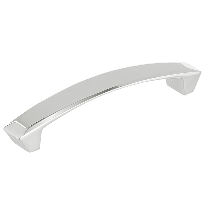 Contemporary Metal Pull - 151 mm - Chrome Finish