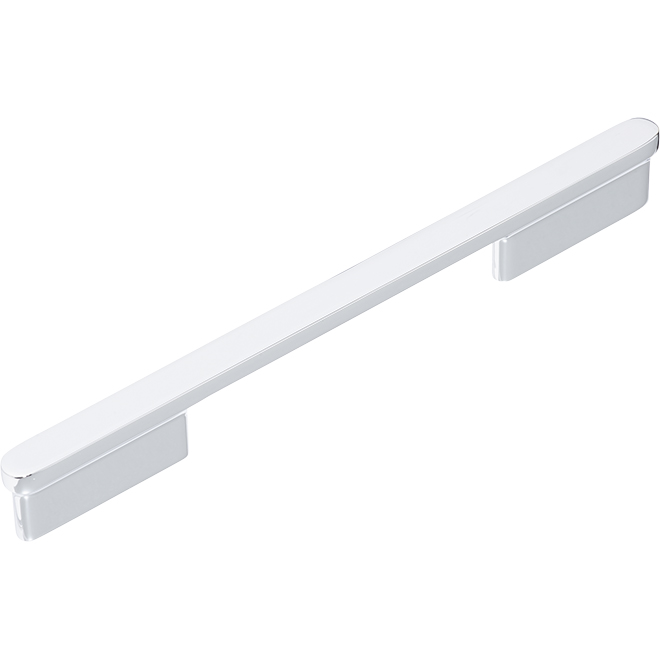 Richelieu Metal Rectangular Pull - Contemporary - Chrome - 15/32-in W x 8 21/32-in L x 1 3/32-in Projection