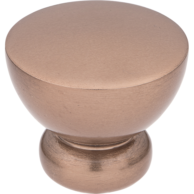 Richelieu New Collection Round Metal Knob - Contemporary - Oriental Bronze - 1 17/64-in dia