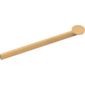 Richelieu Metal Drawer Pull - Contemporary Style - Brushed Gold - 10 35/64-in L x 1 9/16-in W