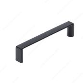 Richelieu Rectangular Pull Handle - 3.94-in - Contemporary - Matte Black