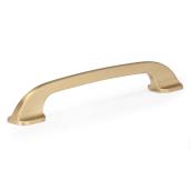 Richelieu Contemporary Cabinet Pull - Zamak - 6.61-in - Bronze-Champagne